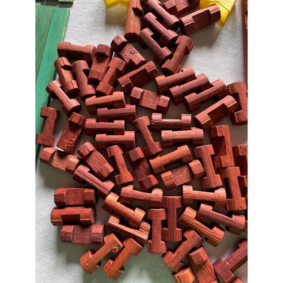 Vintage Lincoln Logs Frontierman Set Playskool 1974 Edition Original Box - Picture 16 of 16